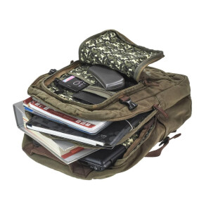Rucksack "Harvard" Aviator Canvas khaki