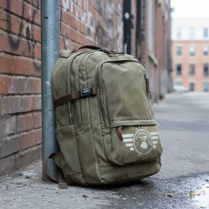 Rucksack "Harvard" Aviator Canvas khaki