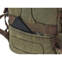 Rucksack "Harvard" Aviator Canvas khaki