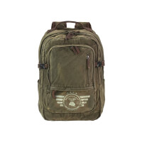 Rucksack "Harvard" Aviator Canvas khaki