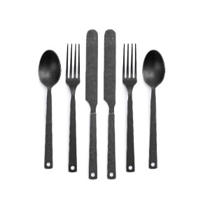 Besteckset Flatware Edelstahl – 6-teilig für 2...