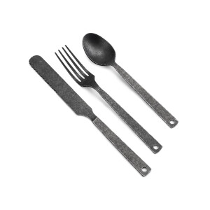 Besteckset Flatware Edelstahl – 6-teilig für 2 Personen im Vintage-Look