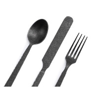 Besteckset Flatware Edelstahl – 6-teilig für 2 Personen im Vintage-Look