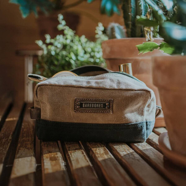 Kulturbeutel "Neelum" Canvas khaki