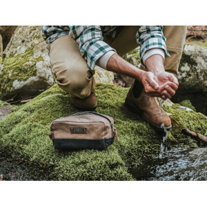 Kulturbeutel "Neelum" Canvas khaki