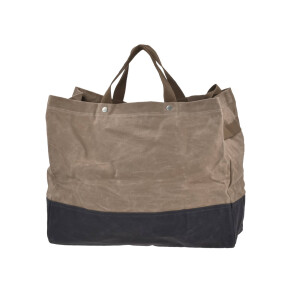 Feuerholz-Tasche "Neelum" Canvas khaki