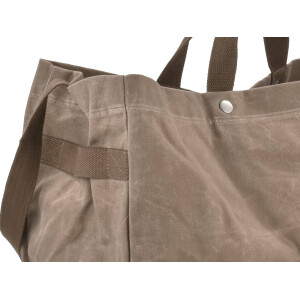 Feuerholz-Tasche "Neelum" Canvas khaki
