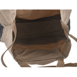 Shopper XL "Neelum" Canvas khaki