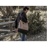 Shopper XL "Neelum" Canvas khaki