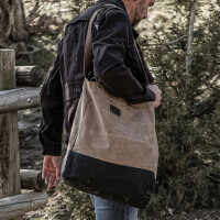 Shopper XL "Neelum" Canvas khaki