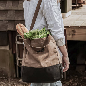 Shopper "Neelum" Canvas khaki