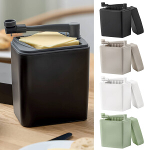 Käsebox mit integriertem Käseschneider –...