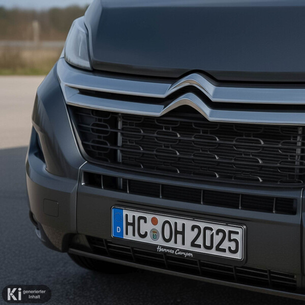 Kennzeichenhalterung "Hannes Camper"
