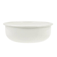 Emaille Geschirrset Vintage – 8-teilig für 2 Personen (Rolled Emaille)