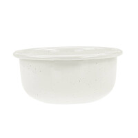 Emaille Geschirrset Vintage – 8-teilig für 2 Personen (Rolled Emaille)