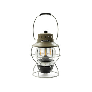 LED-Laterne Railroad – Vintage Eisenbahn-Design mit Akku