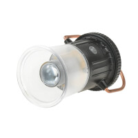 Multifunktionsleuchte Hoodoo Light LED – Magnetisch & Dimmbar - schwarz