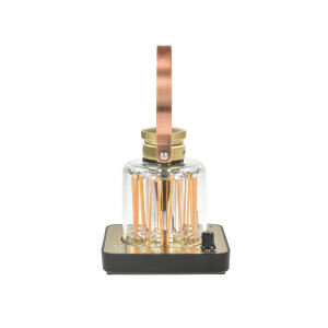 Retro-Lampe „Block Tower“ LED – Vintage-Design & Akku-Power