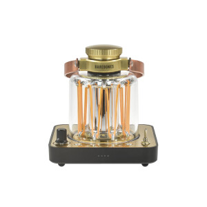 Retro-Lampe „Block Tower“ LED – Vintage-Design & Akku-Power