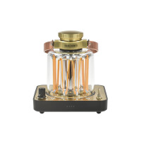 Retro-Lampe „Block Tower“ LED – Vintage-Design & Akku-Power