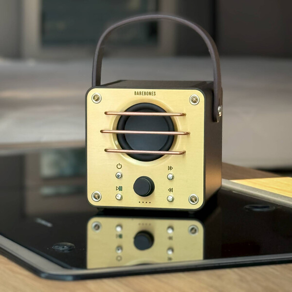 Bluetooth-Lautsprecher „Block Tower“ – Satter Sound im Vintage-Design