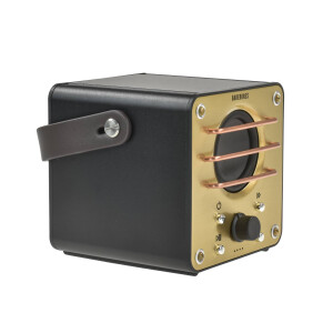 Bluetooth-Lautsprecher „Block Tower“ – Satter Sound im Vintage-Design
