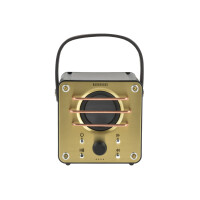 Bluetooth-Lautsprecher „Block Tower“ – Satter Sound im Vintage-Design