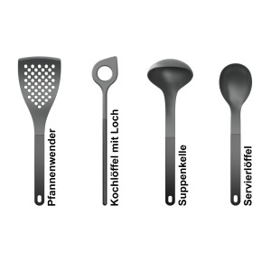 Küchenhelfer-Set "New Optima" 4-teilig