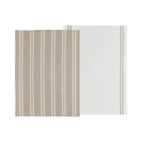 Baumwoll-Geschirrtuch Set Soft (2er-Set) – 50x70 cm