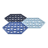 Untersetzer-Set Triangle Hexagon (3-teilig) – Hitzebeständig & Modular