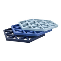 Untersetzer-Set Triangle Hexagon (3-teilig) – Hitzebeständig & Modular