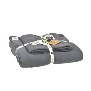 Musselin-Bettwäsche Set (Bio-Baumwolle) – 135x200 cm