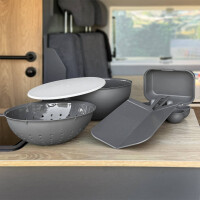 Küchenhelfer Set "Aarhus" 5-teilig grau (ash grey)