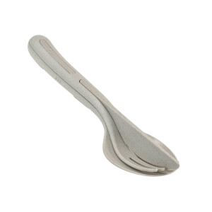 Geschirrset "Skagen" 10-teilig für 2 Personen desert sand mit flower blue