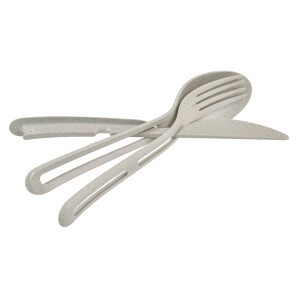 Geschirrset "Skagen" 10-teilig für 2 Personen desert sand mit flower blue