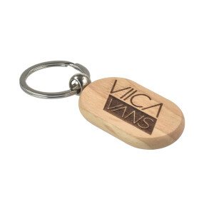 Schlüsselanhänger Buche "VIICA VANS"