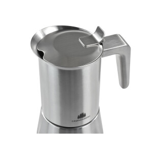 Edelstahl-Espressokocher 300ml – Induktionsgeeignet für Camper & Vanlife
