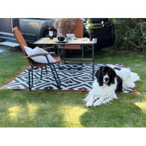 Outdoormatte „Chill“ (180x200cm) – Recycelter Campingteppich