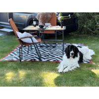 Outdoormatte „Chill“ (180x200cm) – Recycelter Campingteppich