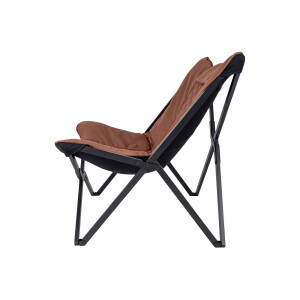 Relaxsessel Chill – Faltbarer Campingsessel in Rusty Terracotta (Industrial Design)