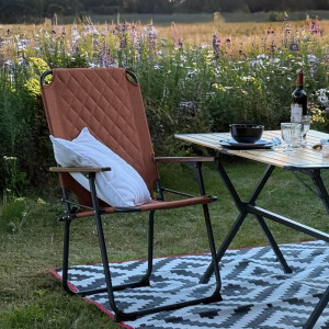 Klappstuhl Sun – Extra breiter Campingstuhl mit...
