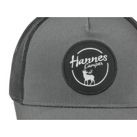 Trucker Cap "Hannes Camper" grey-black