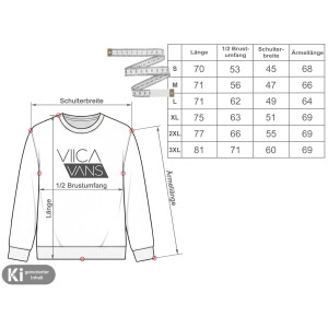 Herren Rundhals Sweatshirt "VIICA VANS" navy