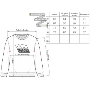 Damen Rundhals Sweatshirt "VIICA VANS" navy