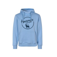 Herren Hoddie "Hannes Camper" iceblue