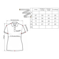 Damen Poloshirt "Hannes Camper" black