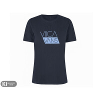 Damen Rundhals T-Shirt "VIICA VANS" navy