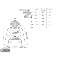 Damen Hoddie "Hannes Camper" iceblue M