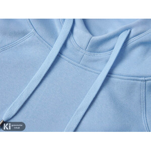 Damen Hoddie "Hannes Camper" iceblue S