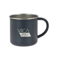 Recycling Edelstahl Tasse "VIICA VANS"